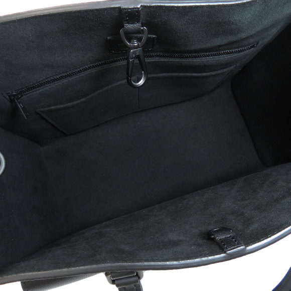 Louis Vuitton Lock Me Tote MM Tote Bag Calf Noir - Picture 5 of 9